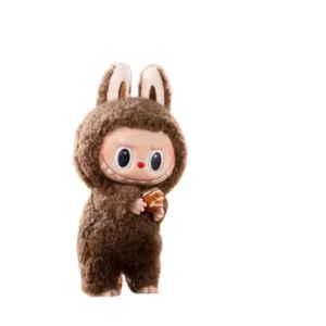 Labubu Marron – Figurine avec boîte